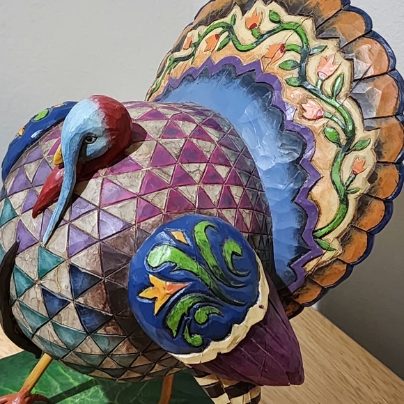 10" Heartwood Creek Jim Shore Turkey "Strutting Proud" from 2005 - Picture 13 of 14